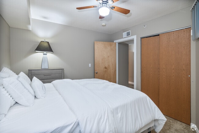 2BR, 2BA - 1,300SF - Style A&B - Second Bedroom