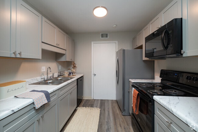 2BR, 2BA - 1,000SF - Kitchen