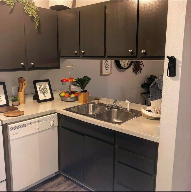 2 bed 1 bath - Kitchen (Model Unit)