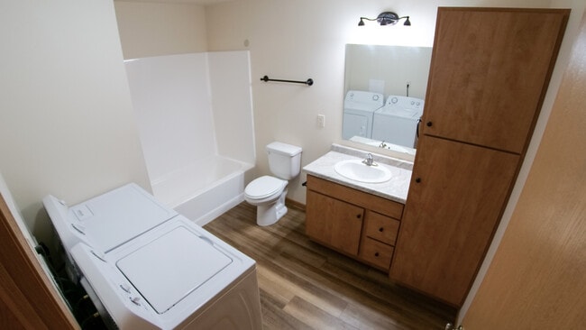 In-Unit Laundry - Riverside Crossing Apartments
