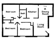 3BR/1BA