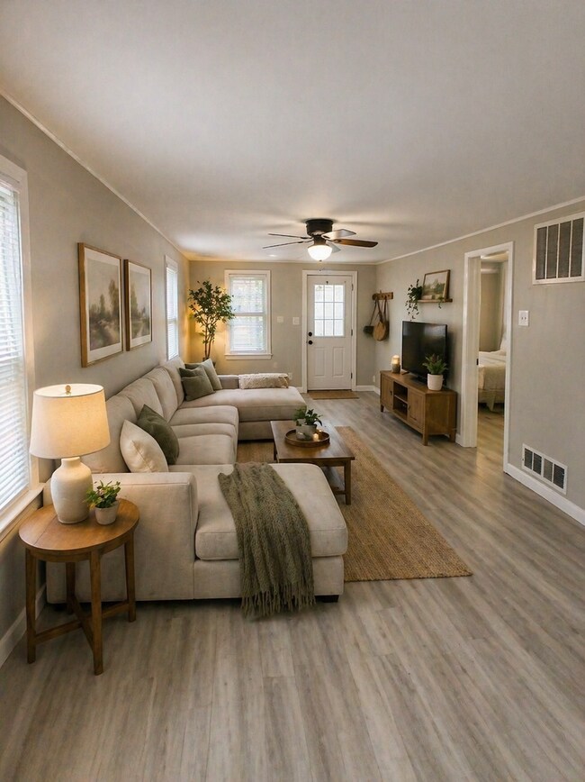 Photo - Completely Renovated 3 Bedroom, 2 Full Bathrooms! Front Porch & Detached Garage! 2 Living Rooms!