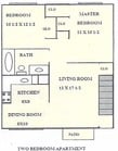 2BR/1BA