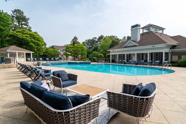 Expansive Pool Area