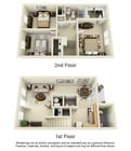 3BR/1.5 BA Ashland Townhome - Westgate