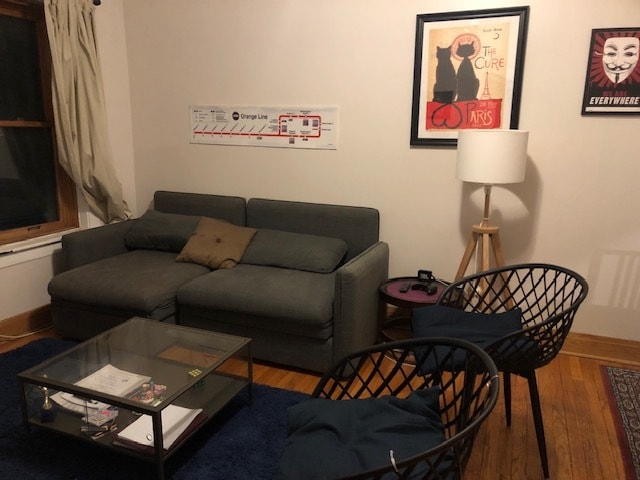 Living/dinning - 5551 S Kimbark Ave Unit 1