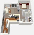 1BR/1BA