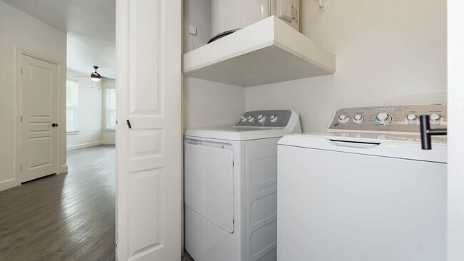 In-home Washer and Dryer