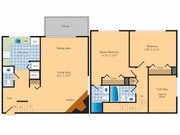 2BR 2.5 BA G 1309
