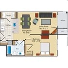 1BR/1BA