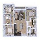 C1 floor plan Aspire at Silverleaf