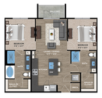 2+2A Floor Plan