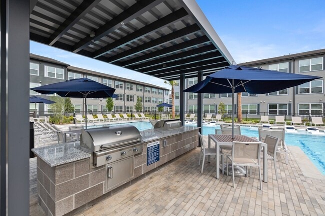 Grills with Outdoor Seating
