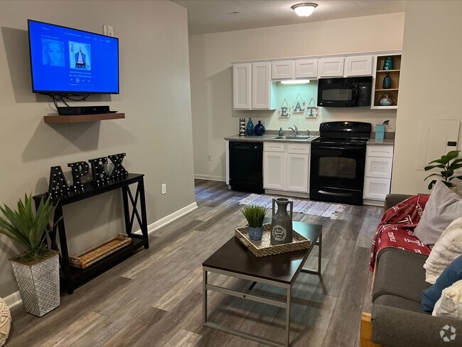 Living Room - Temple Crossing Rental