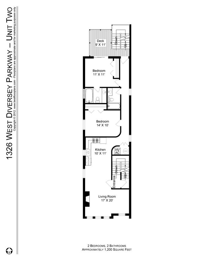 Photo - 1326 W Diversey Pkwy Unit 1326-2