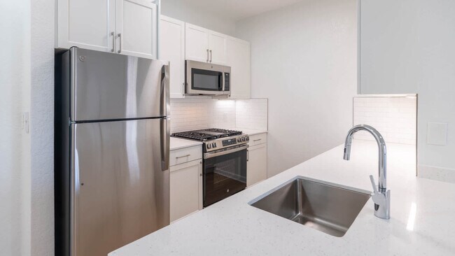 Kitchen with Stainless Steel Appliances