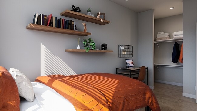 Unidad A4 - Dormitorio 2 - Accolade Auburn