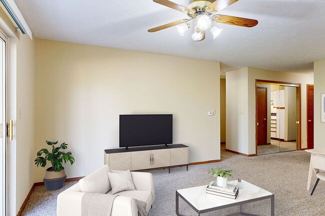 Designed for easy flow, our open layouts offer space to relax, entertain, and feel at home. - Pine Lake Heights Apartments