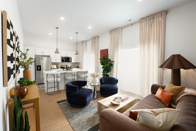 Spacious and well-lit living spaces - The Collection at Gretna Landing