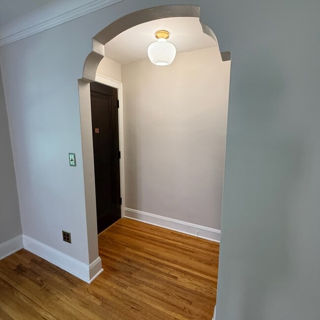 Foyer with large closet