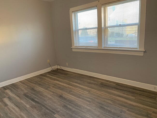 New paint and flooring