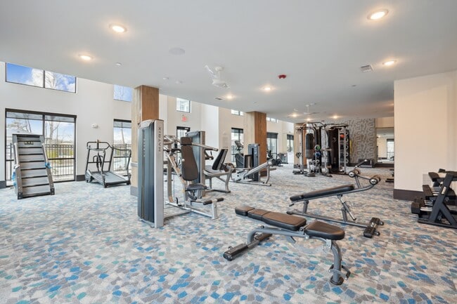 24-Hour Fitness Center - Work out anytime. No need to pay for a gym membership, you have all you need here.
