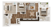 3 Bedroom 2 Bathroom B