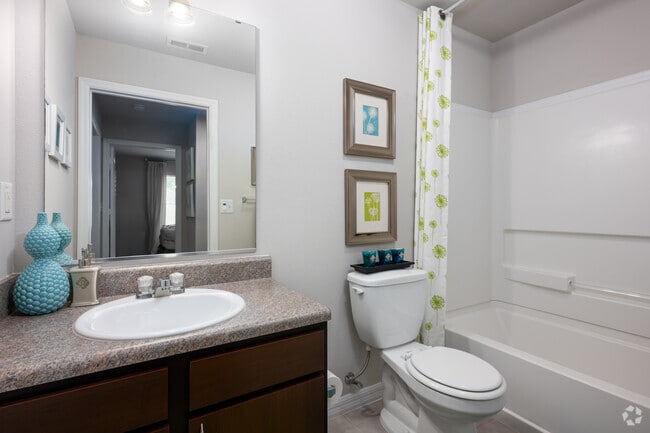 Hillbury 2BR, 2BA - 1,065SF - Second Bathroom