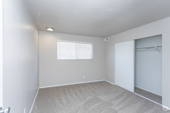2BR, 1BA - 800SF - Second Bedroom