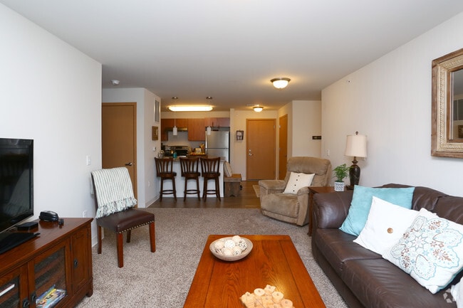 2BR, 2BA - Living Room
