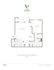 One Bedroom/One Bath - 806sf