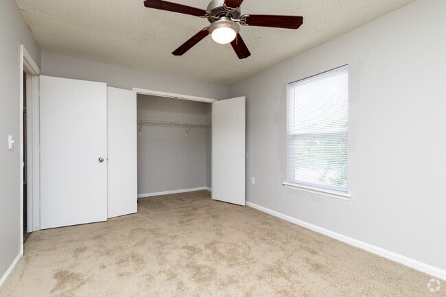 2BR, 1BA - 785SF - First Bedroom