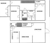 3BR/1.5BA