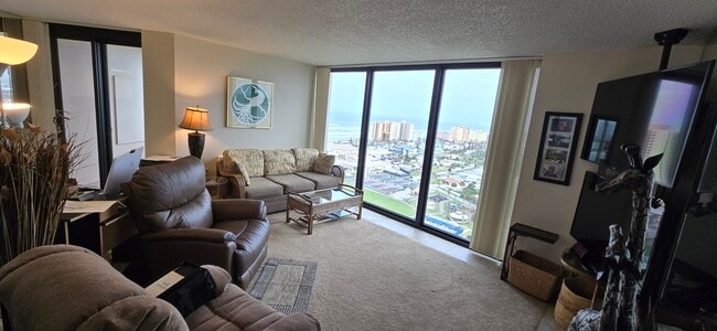 Ocean View from livingroom - 1 Oceans West Blvd Unit Oceans West One 19B6