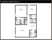2BR/2BA