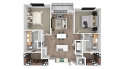 LAKEVIEW B3 2x2 1150 - 1162 sq ft