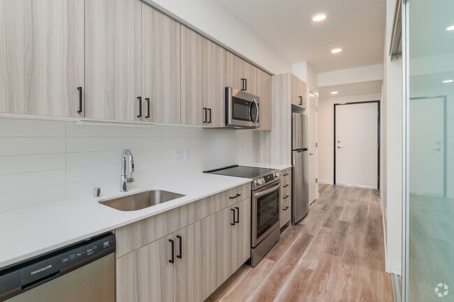 1 habitación, 1 baño, 538 pies cuadrados, cocina - Zinnia