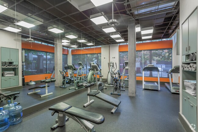 Fitness Center - The Shelby Apartments