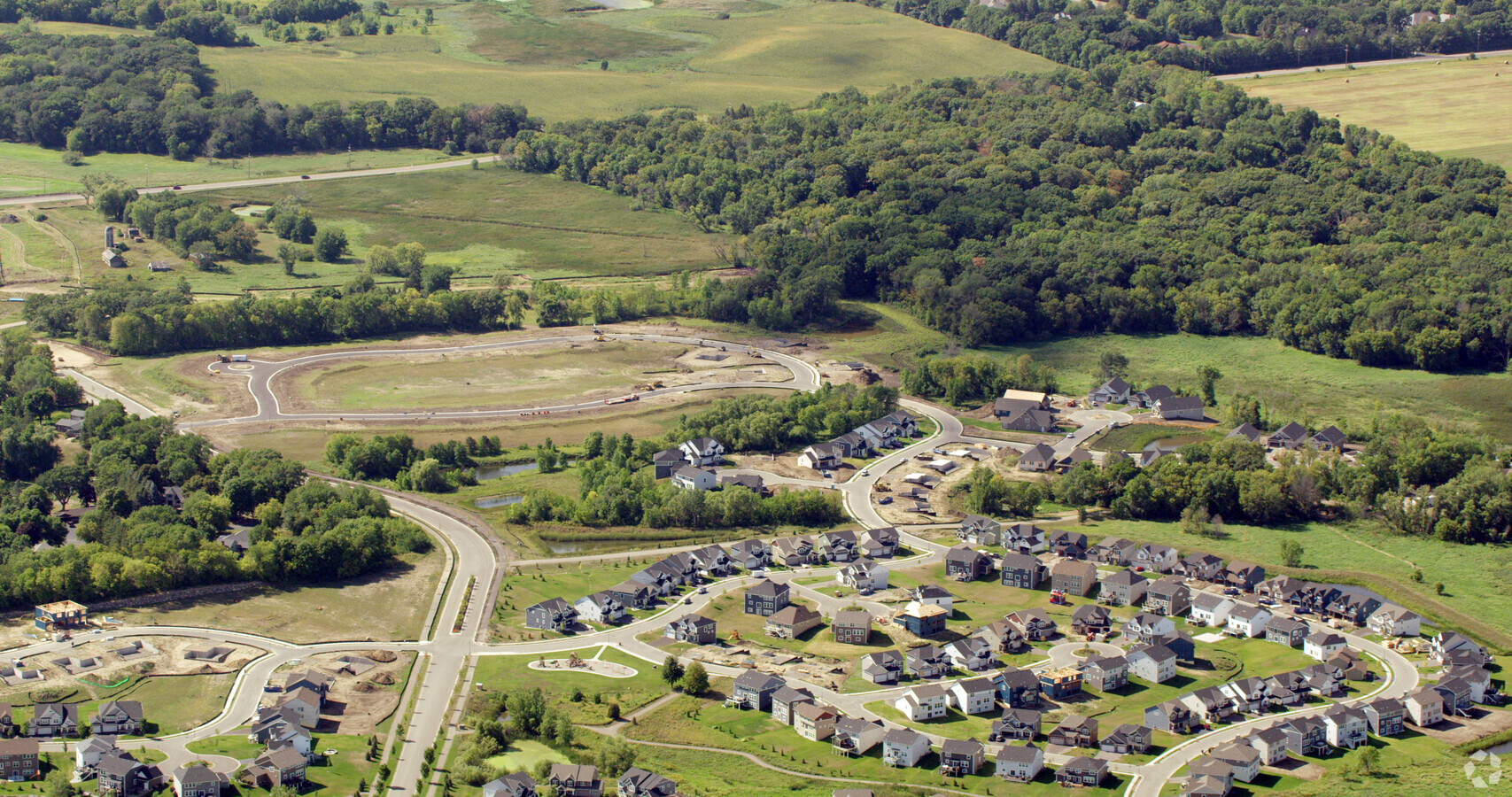 Aerial 4 - Lennar at Ravinia Homes