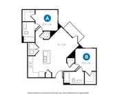 2 Bed, 2 Bath Deluxe