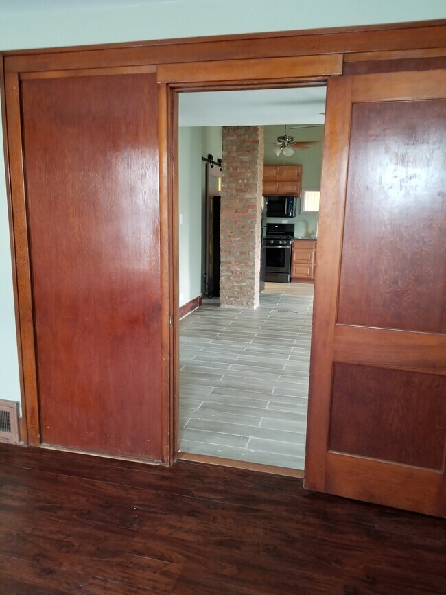 view from master bedroom - 211 E 161st Pl Unit 2