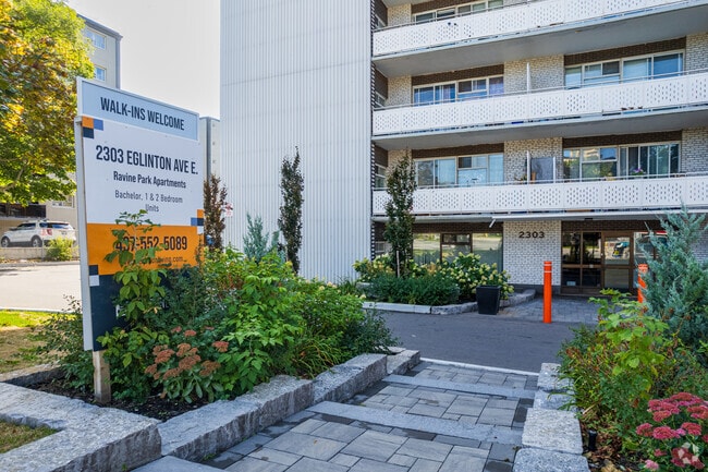 Building Entrance - Ravine Park Apartments