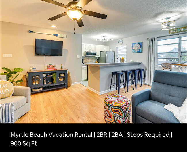 Lovely 2 bd 2ba condo in the heart of Myrtle Beach - 412 28th Ave N Condo Unit H