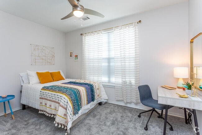 4BR, 4BA - 1630 SF 4x4 Townhome- Bedroom D