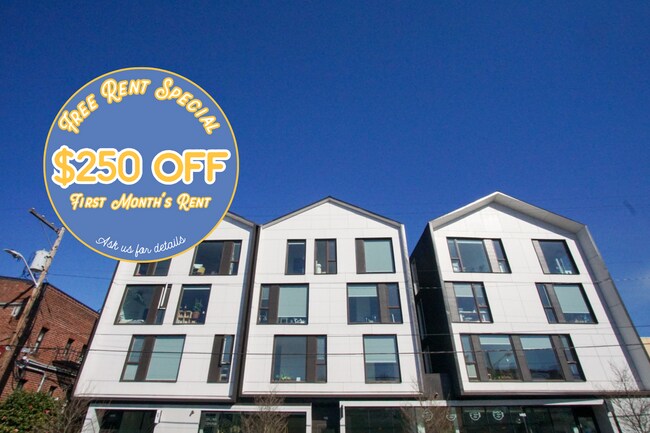 Building Photo - Modern Top Floor Corner Apt w/ W/D, A/C, & DW! Unit 406