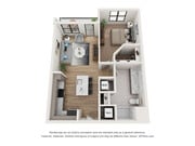 A2 floor plan Verde at McCullough Station