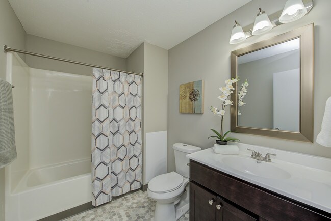 Large Spacious bathrooms!