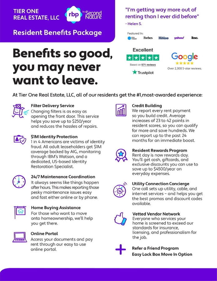 Photo - NO DEPOSIT option available for qualified renters through Obligo.