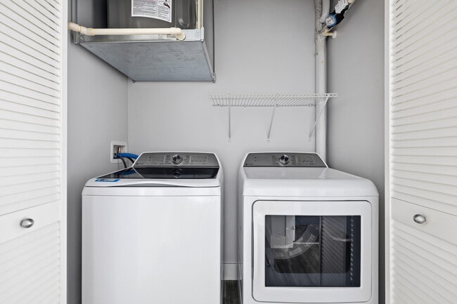 Washer and Dryer in unit