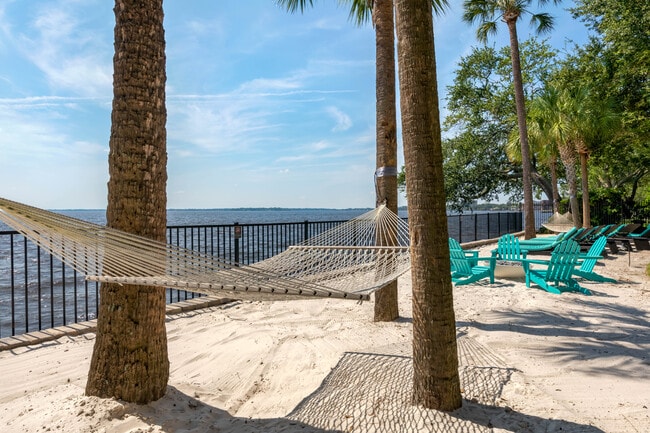 Enjoy beautiful riverfront views